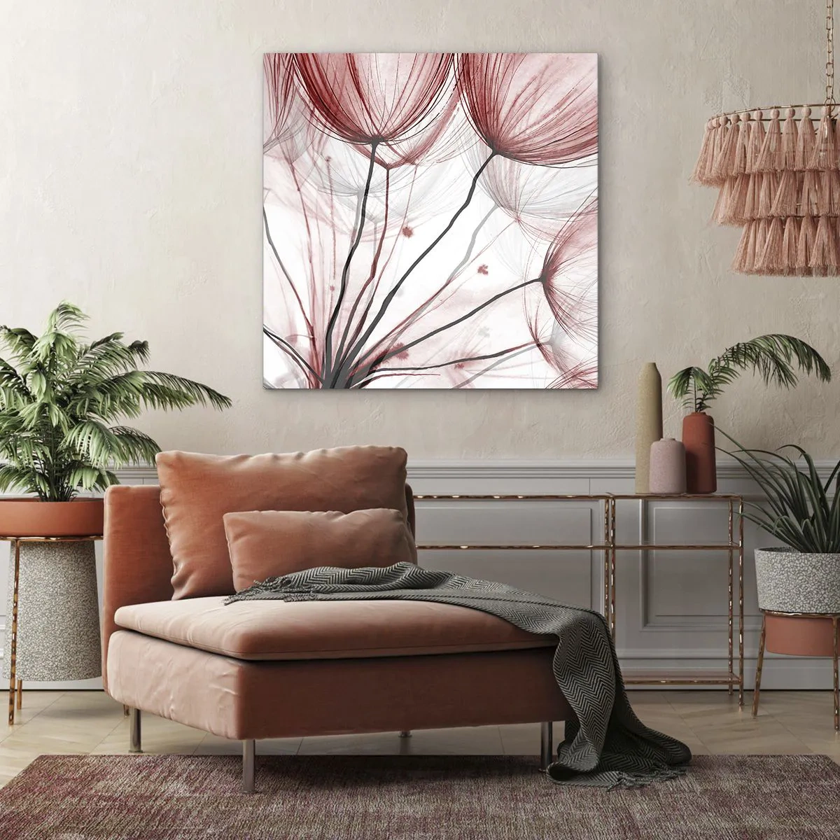 Quadro su tela - Stampe su Tela - Prima del decollo - 70x70 cm