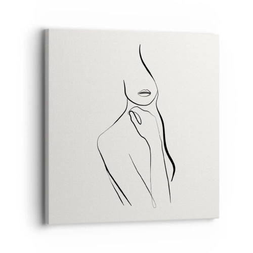 Quadro su tela - Stampe su Tela - Onda di malinconia - 30x30 cm