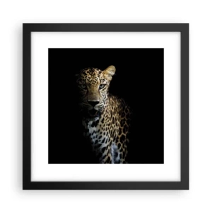 Poster in cornice nera - Bellezza tenebrosa - 30x30 cm