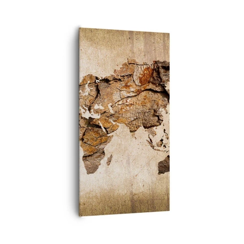 Quadro su tela - Stampe su Tela - Alla scoperta del mondo - 65x120 cm