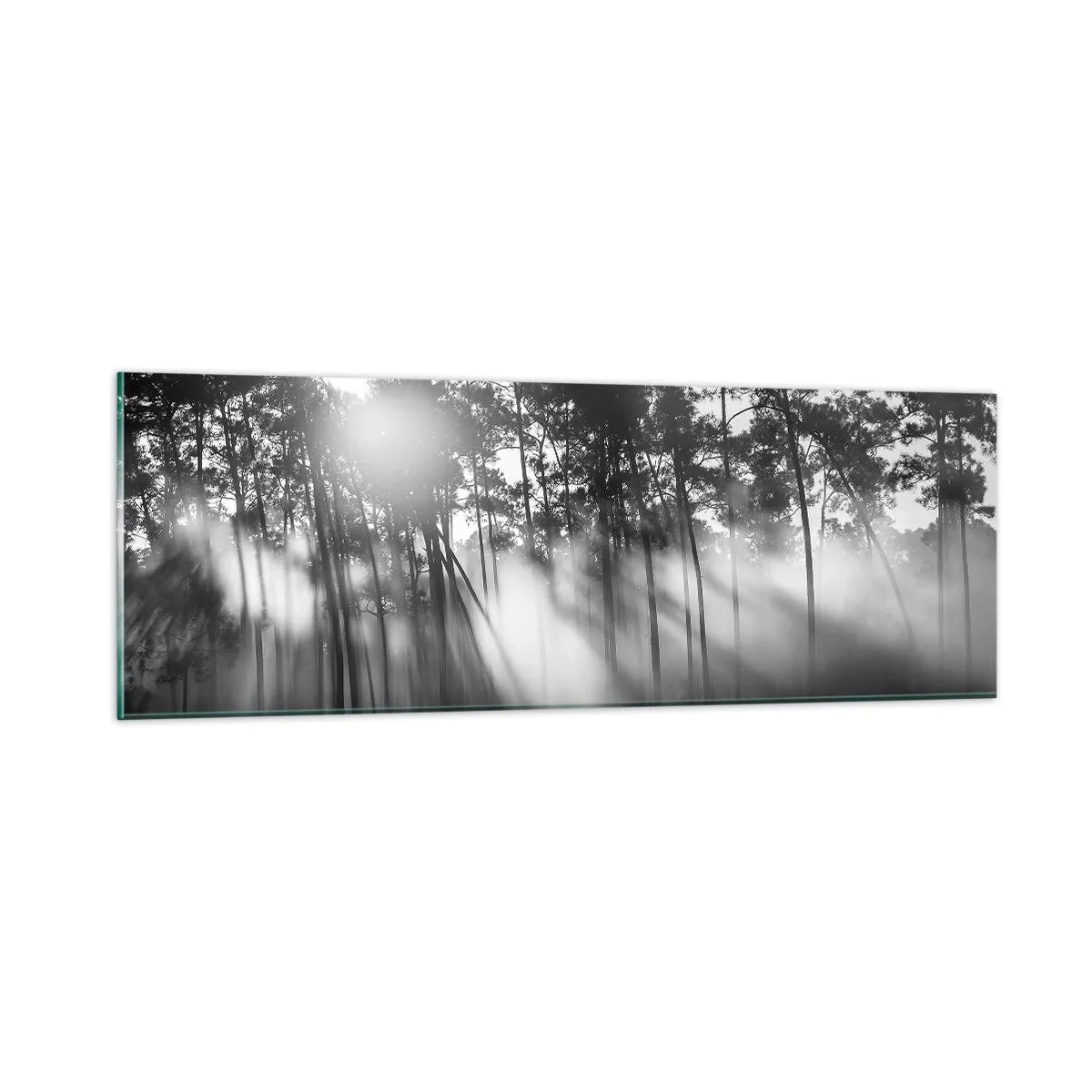 Quadro su vetro - Sole irrefrenabile - 90x30 cm