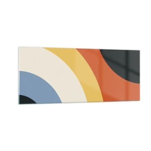 Quadro su vetro - Verso di se - 100x40 cm