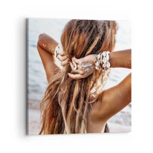 Quadro su tela - Stampe su Tela - Sorella dell'acqua e del sole - 70x70 cm