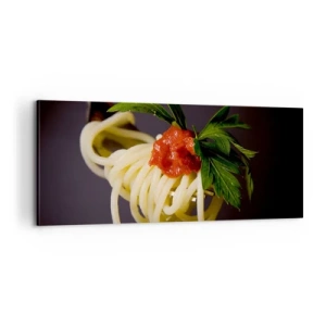 Quadro su tela - Stampe su Tela - Un boccone delizioso - 100x40 cm