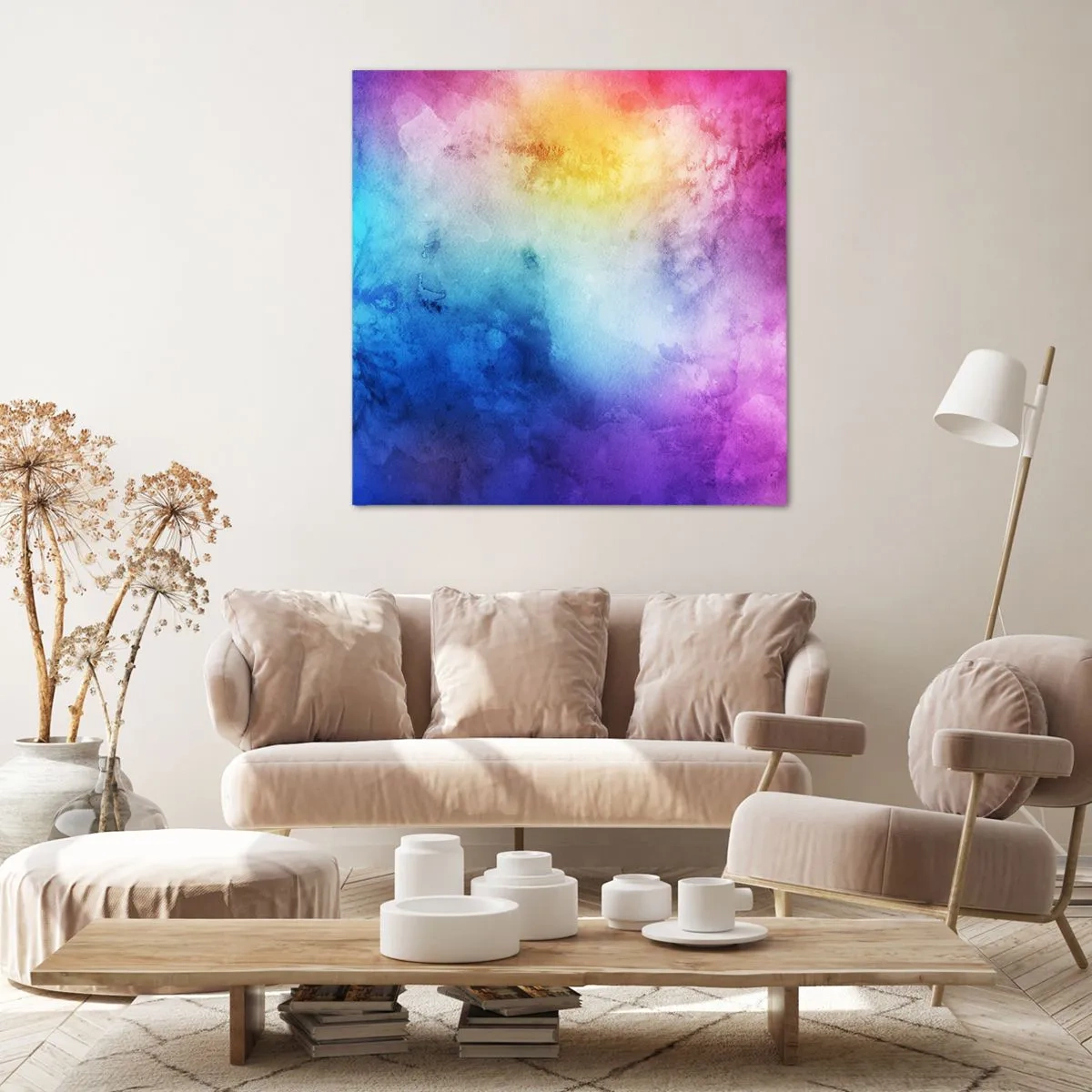 Quadro su tela - Stampe su Tela - Quasi al settimo cielo - 70x70 cm