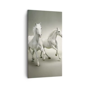 Quadro su tela - Stampe su Tela - White power! - 45x80 cm