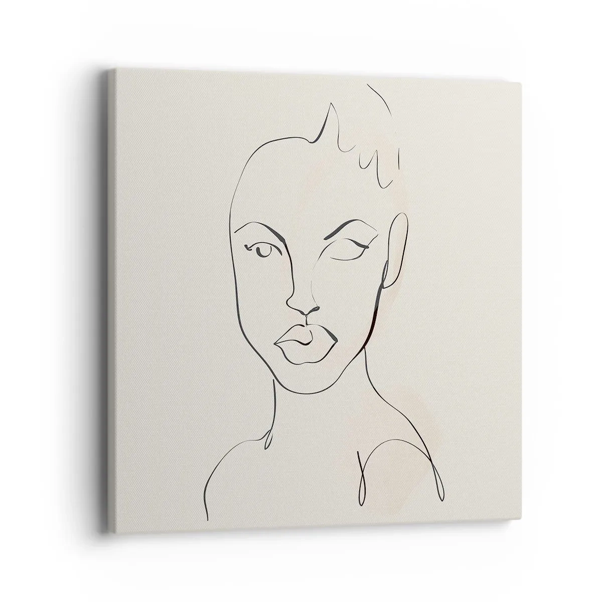 Quadro su tela - Stampe su Tela - Profilo di sensualità - 40x40 cm