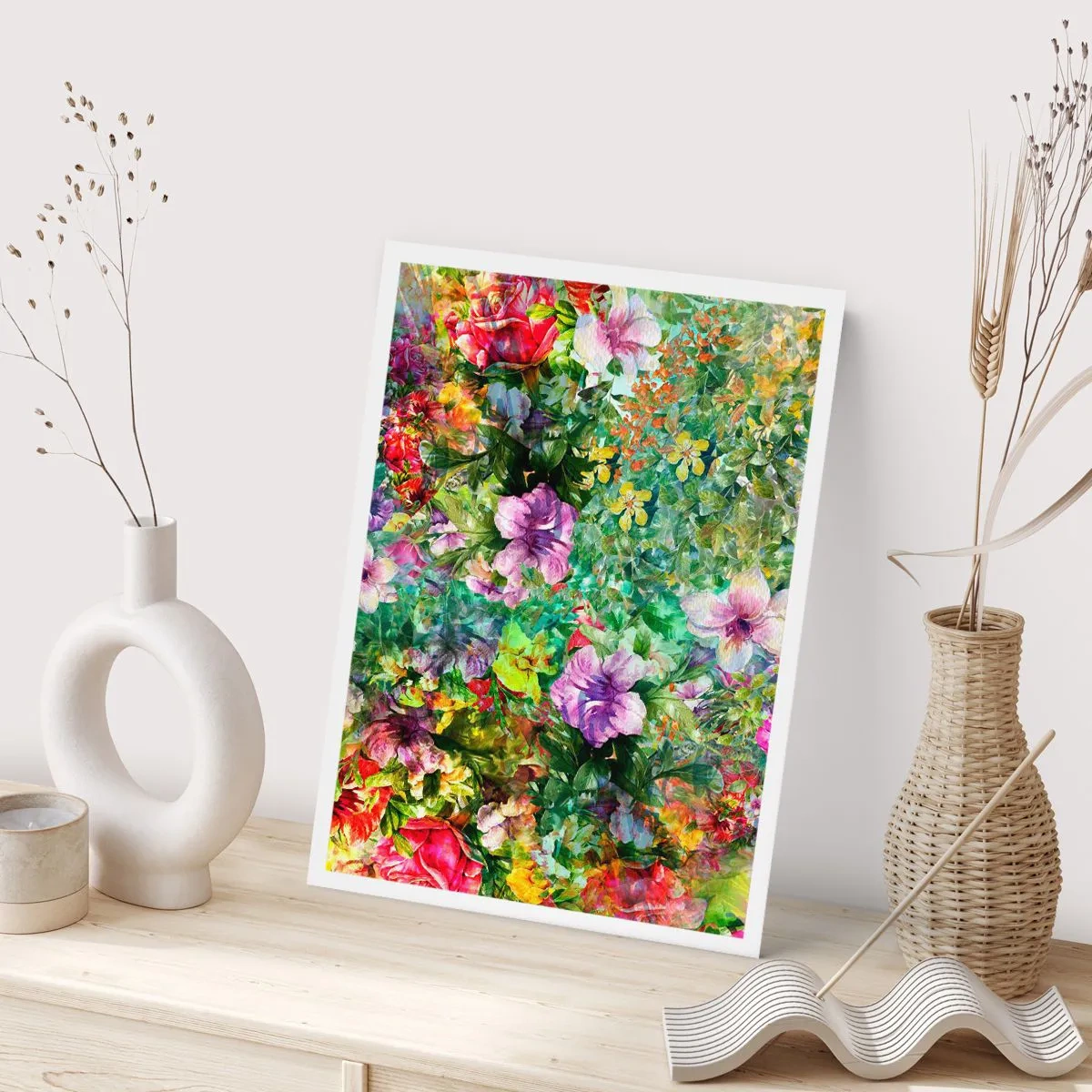Poster - Perdersi nei fiori - 40x50 cm