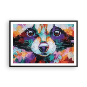 Poster in cornice nera - Solo buone emozioni - 91x61 cm