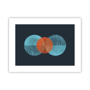 Poster - Composizione simmetrica - 40x30 cm