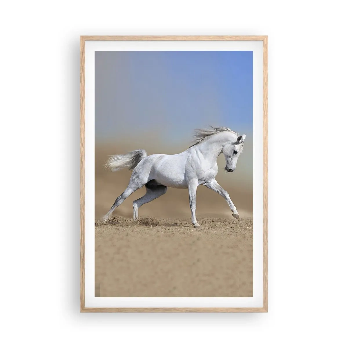 Poster in cornice rovere chiaro - La più bella favola araba - 61x91 cm