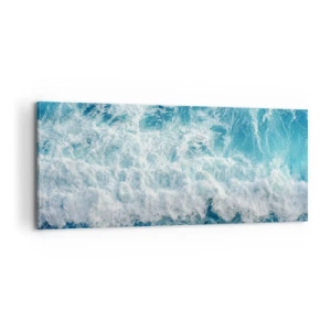 Quadro su tela - Stampe su Tela - Con gioia e saltellando - 100x40 cm