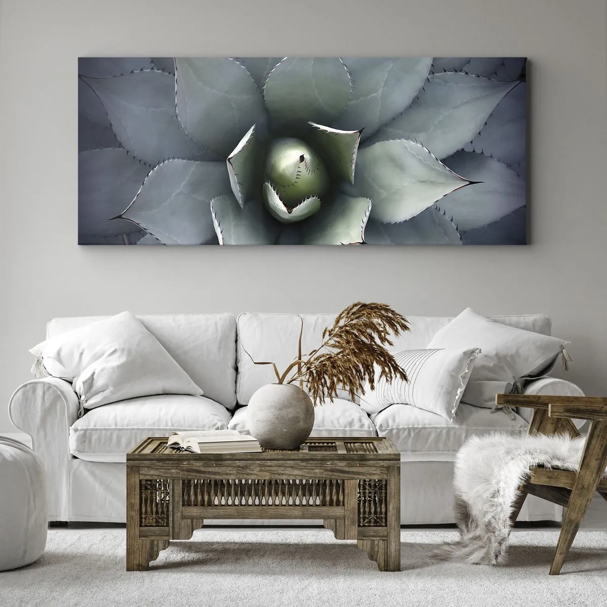 Quadro su tela - Stampe su Tela - Adesca e minaccia - 90x30 cm