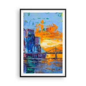 Poster in cornice nera - Cultura e natura - 61x91 cm