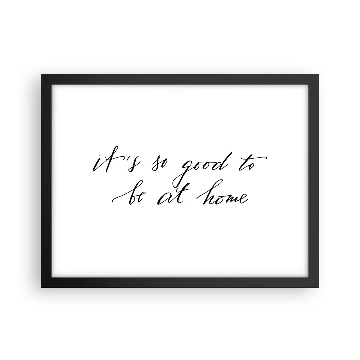 Poster in cornice nera - Tutta la verità - 40x30 cm