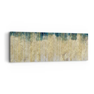 Quadro su tela - Stampe su Tela - Confine dorato - 90x30 cm