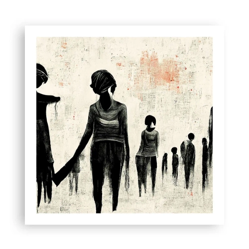 Poster - Contro la solitudine - 60x60 cm
