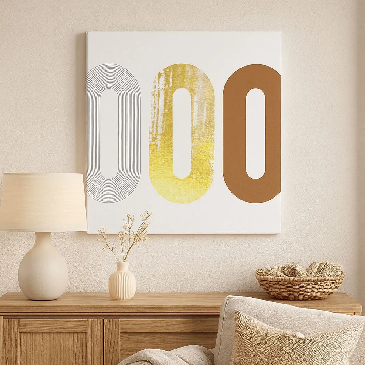 Quadro su tela - Stampe su Tela - Ohh! - 30x30 cm