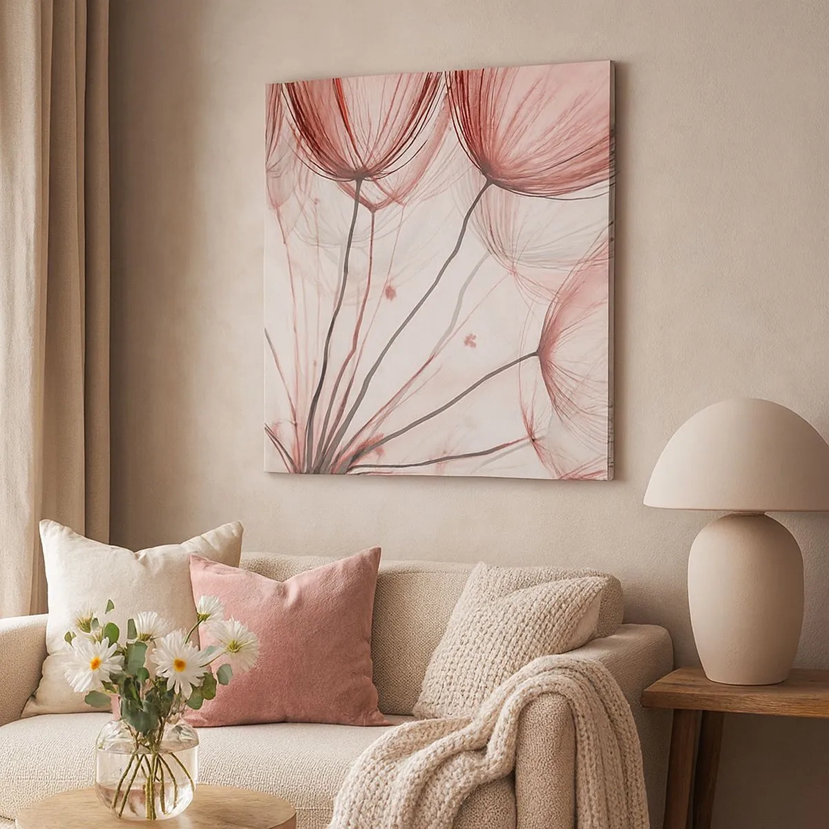 Quadro su tela - Stampe su Tela - Prima del decollo - 30x30 cm