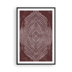 Poster in cornice nera - Lo spazio parlante - 61x91 cm