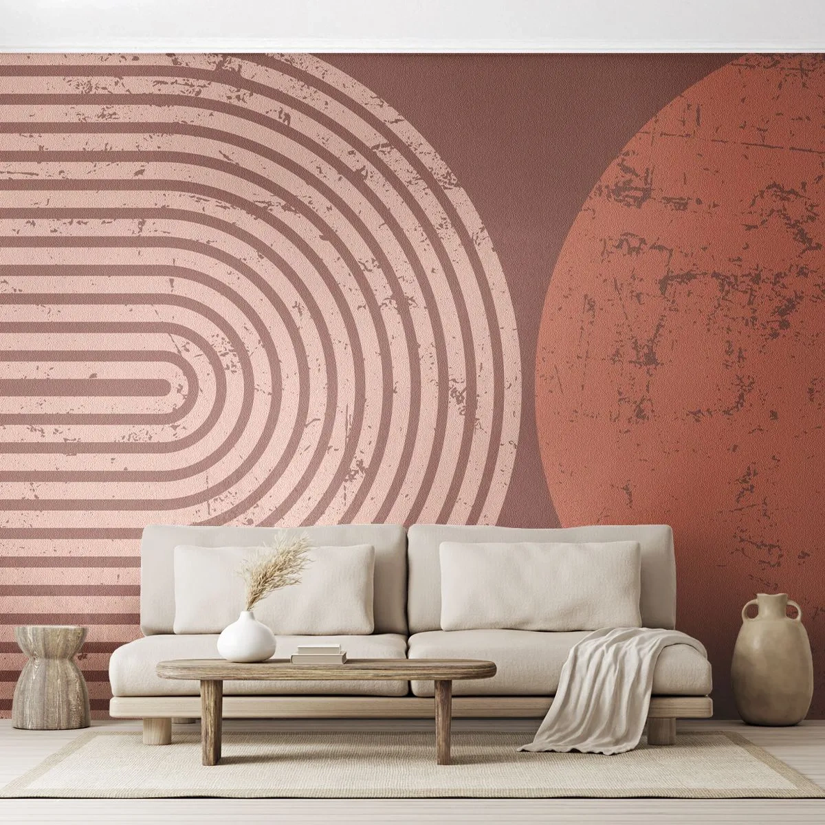 Fotomurali Autoadesivo Deluxe Sticker - Rapporti stretti - Minimalismo, Moderno, Astrazione - 450x315 cm