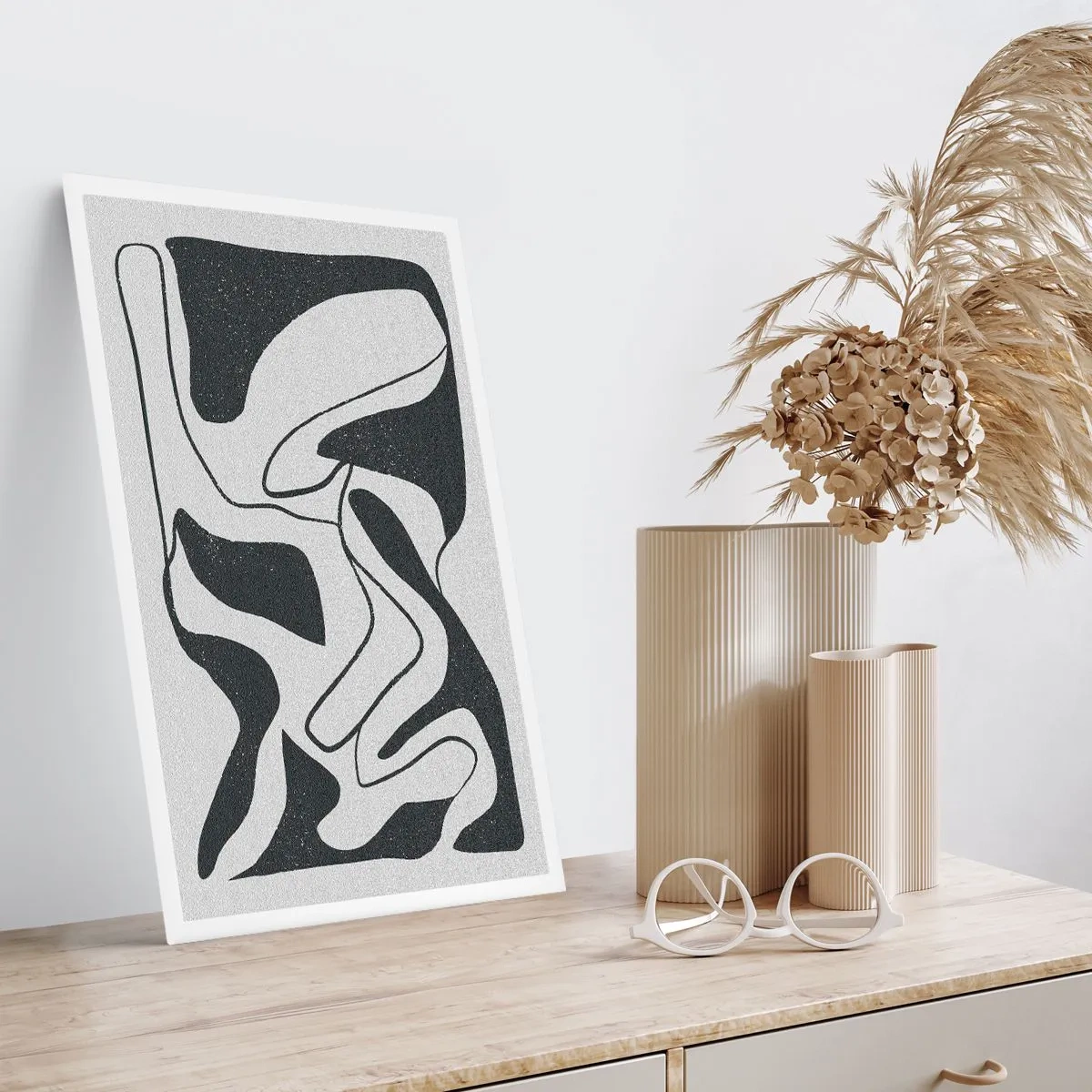 Poster - Gioco astratto nel labirinto - 61x91 cm