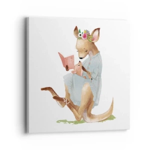 Quadro su tela - Stampe su Tela - Mamma, leggimi - 30x30 cm