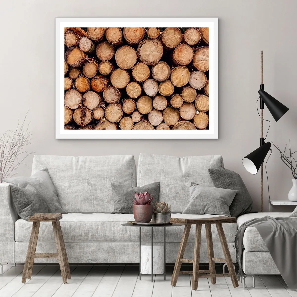 Poster in cornice bianca - Nuovo inizio - 40x30 cm