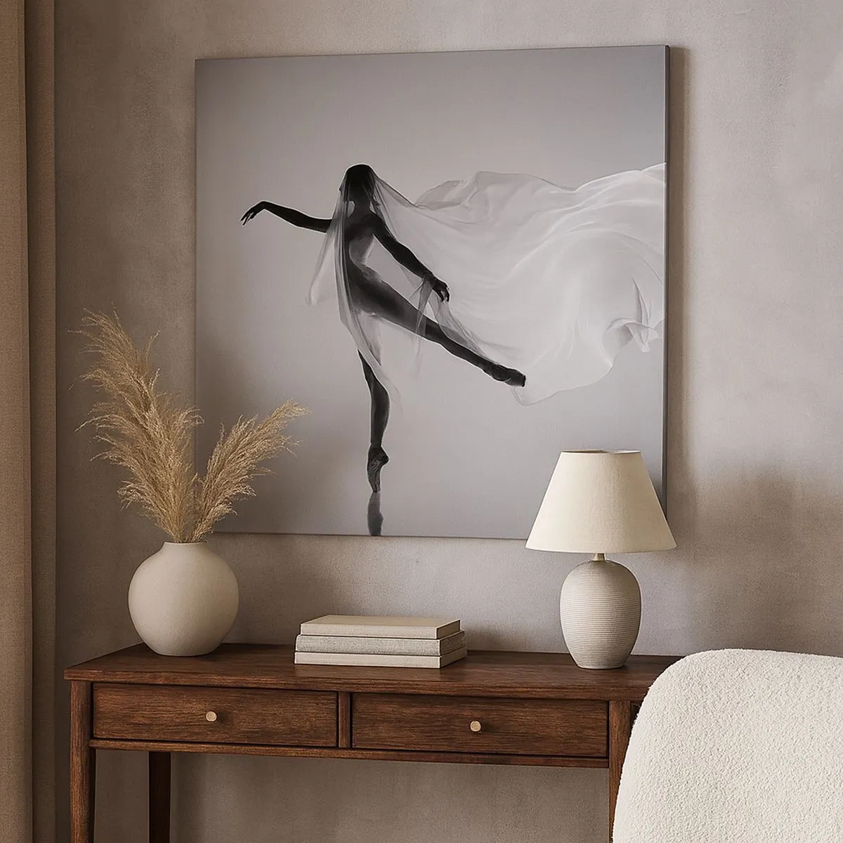 Quadro su tela - Stampe su Tela - Leggerezza ed eleganza - 30x30 cm