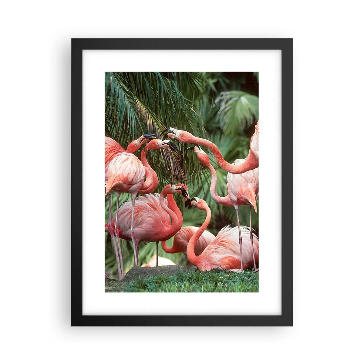 Poster in cornice nera - Pettegolezzi pomeridiani - 30x40 cm