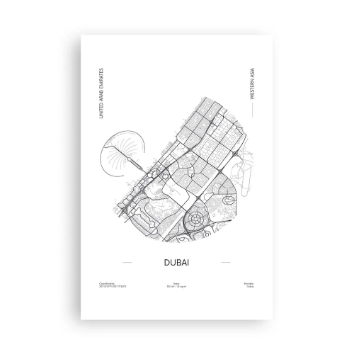 Poster - Anatomia di Dubai - 61x91 cm