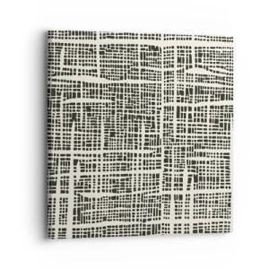 Quadro su tela - Stampe su Tela - Composizione tessuta - 30x30 cm