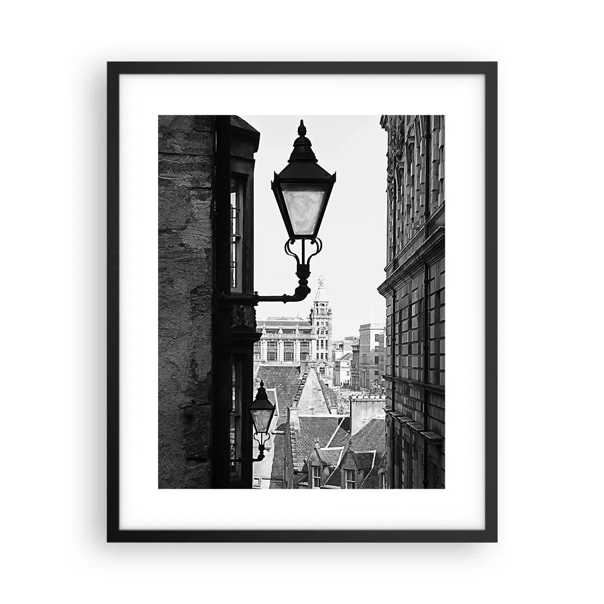 Poster in cornice nera - Il racconto di Edimburgo - 40x50 cm
