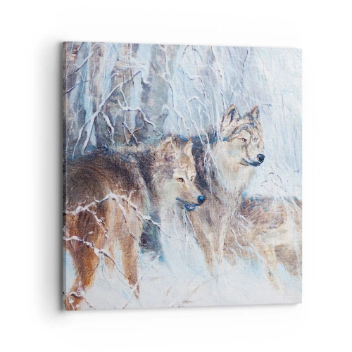 Quadro su tela - Stampe su Tela - Attenzione! In arrivo... - 70x70 cm