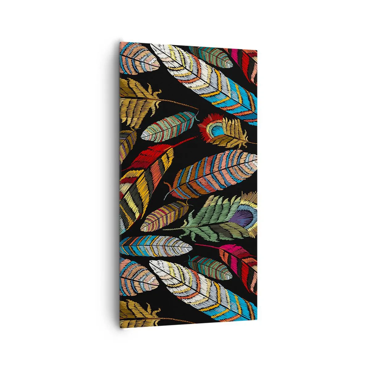 Quadro su tela - Stampe su Tela - Il carnevale degli uccelli - 65x120 cm