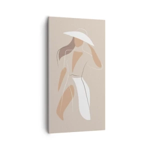 Quadro su tela - Stampe su Tela - La moda è un gioco - 55x100 cm