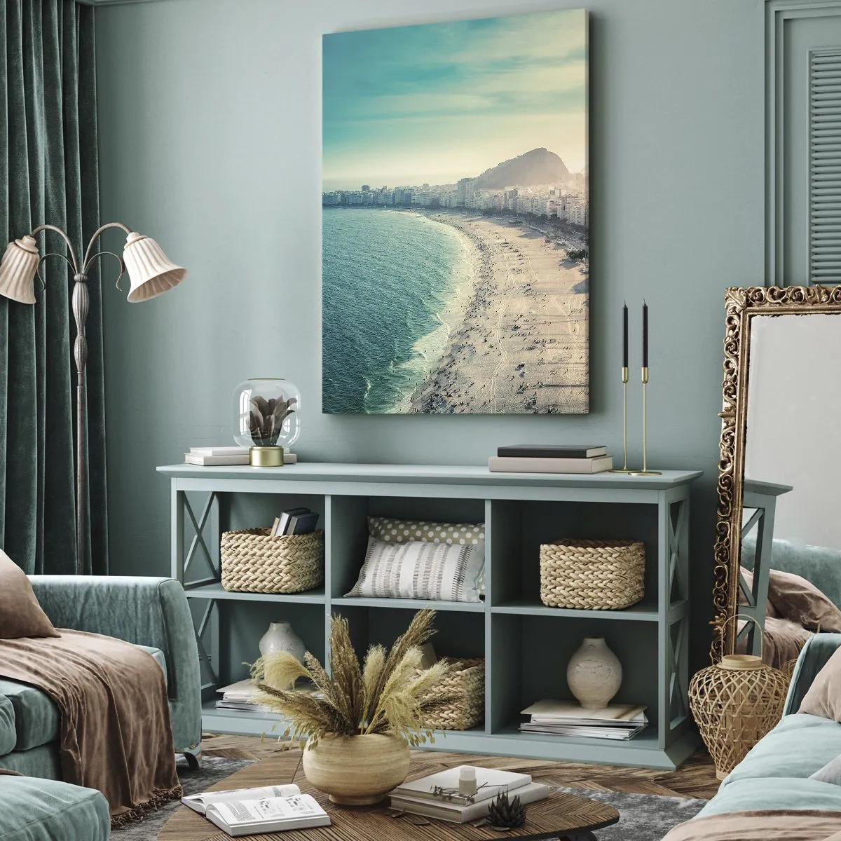 Quadro su tela - Stampe su Tela - Vacanze senza fine a Rio - 45x80 cm