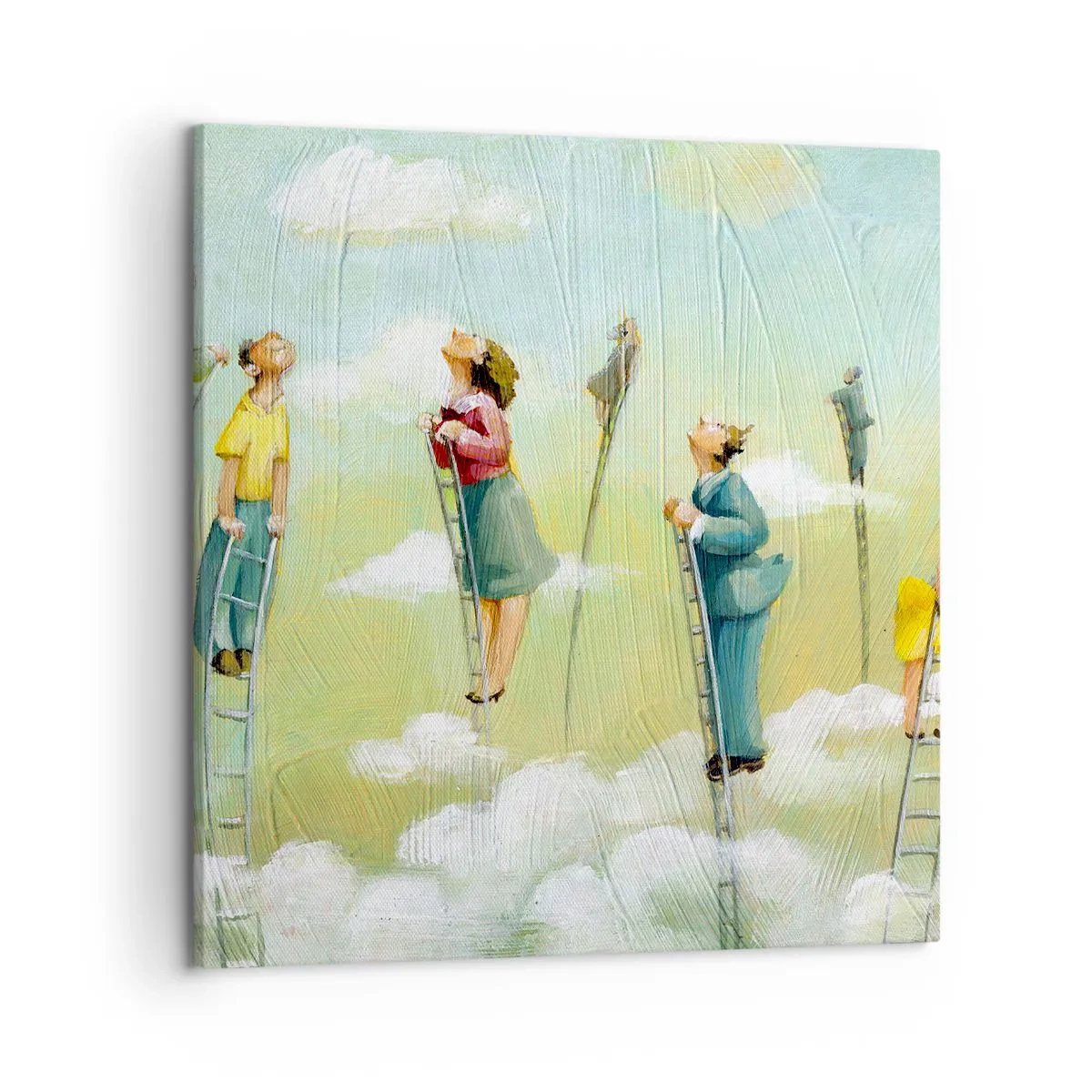 Quadro su tela - Stampe su Tela - Seguendo i propri sogni - 50x50 cm