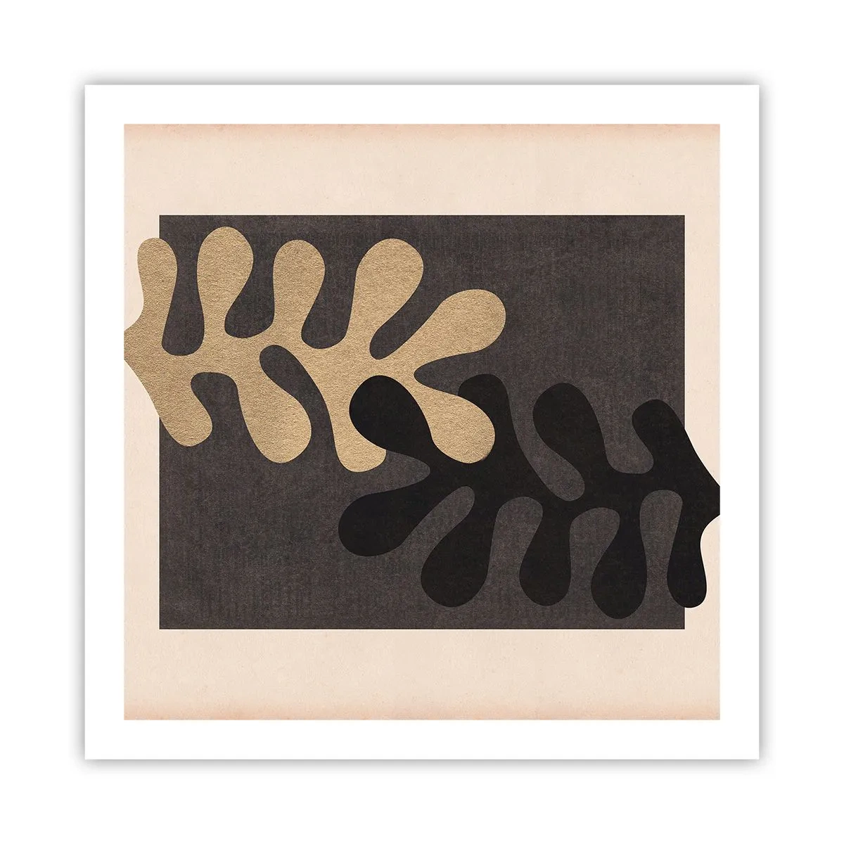 Poster - Assenza e completamento - 60x60 cm