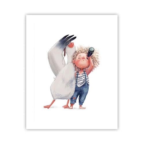 Poster - Il progetto di un grande viaggio - 40x50 cm