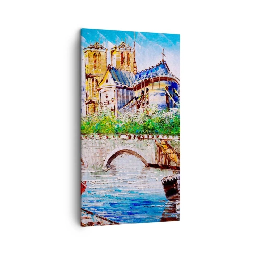 Quadro su tela - Stampe su Tela - Il loro tempo non passa mai - 45x80 cm