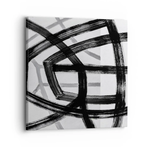 Quadro su tela - Stampe su Tela - Costruendo la profondità - 30x30 cm