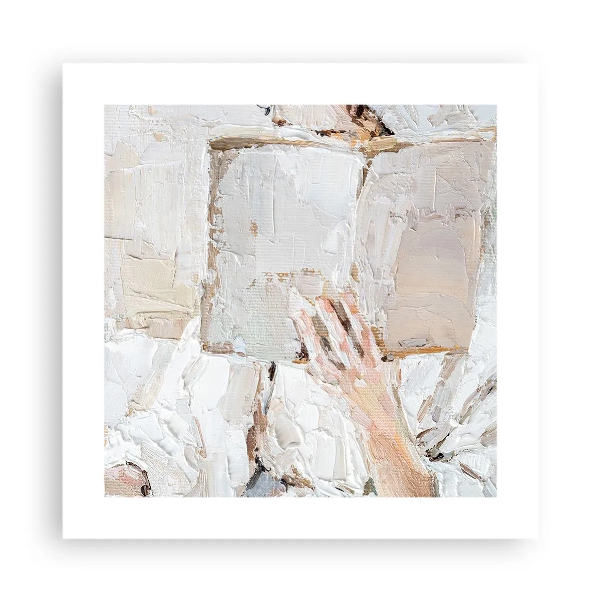 Poster - In un altro mondo - 40x40 cm