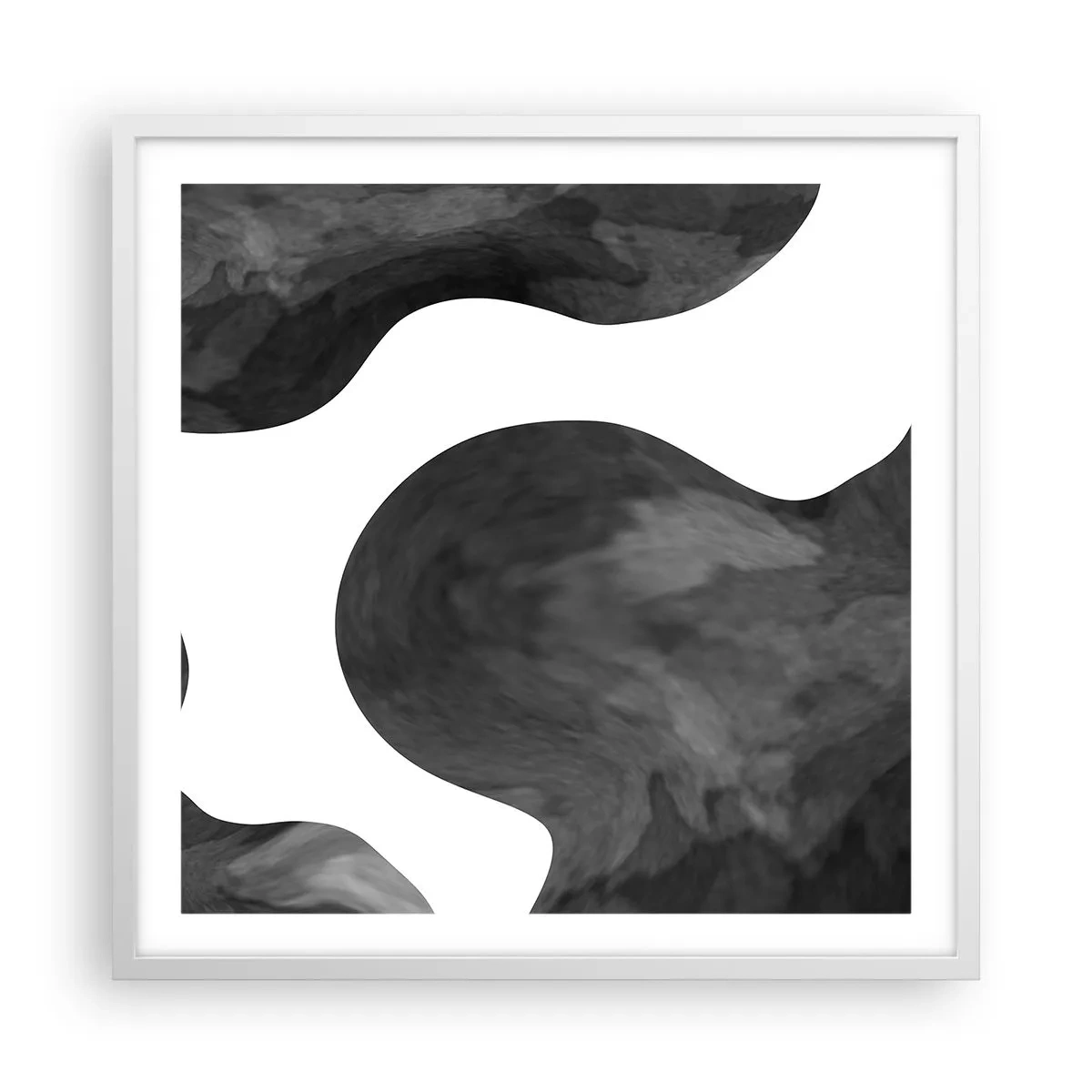 Poster in cornice bianca - Via Lattea - 60x60 cm