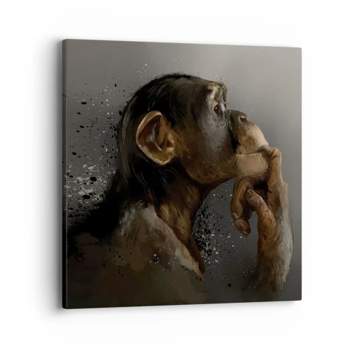 Quadro su tela - Stampe su Tela - Sicuramente un pensatore - 40x40 cm