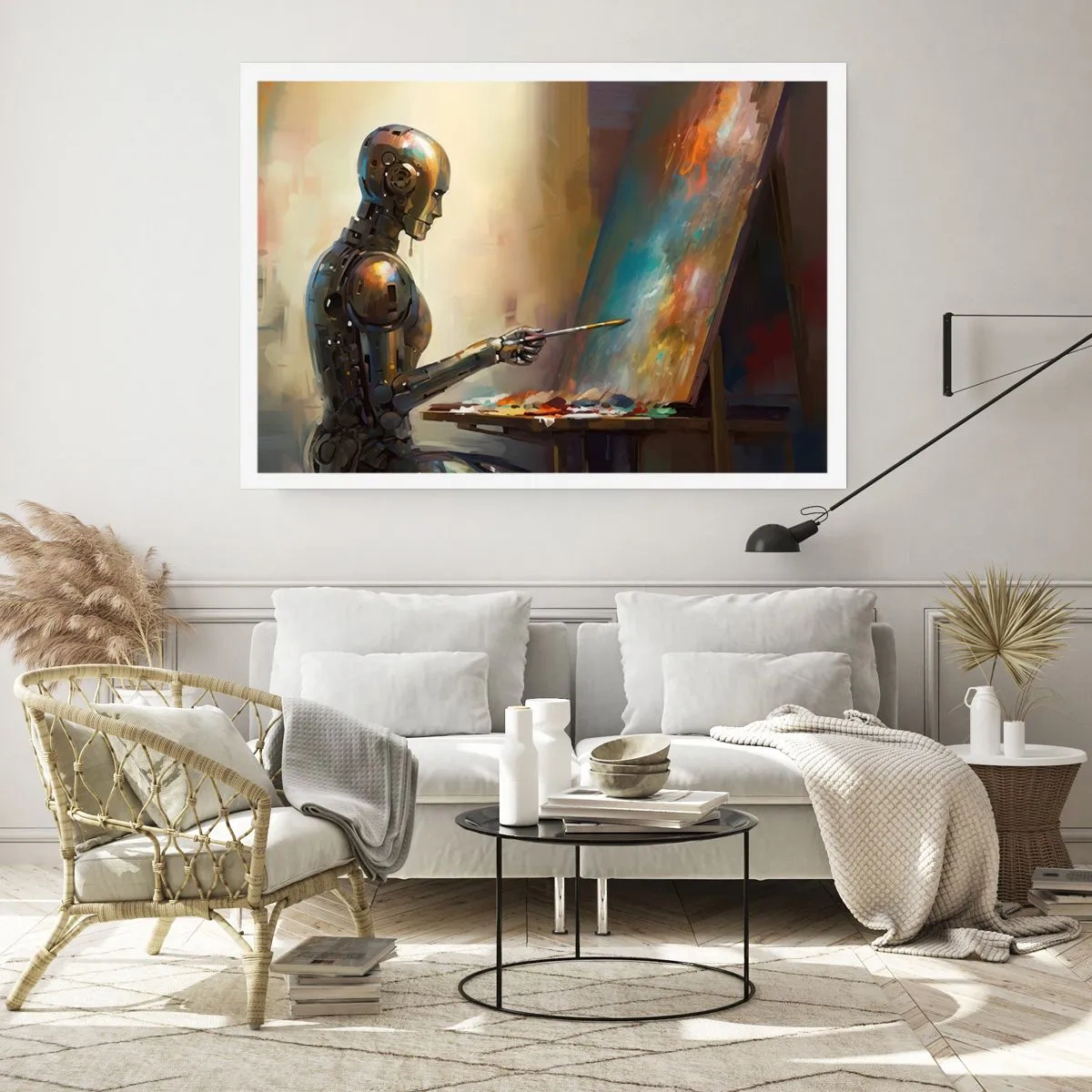 Poster - L'arte del futuro - 70x50 cm