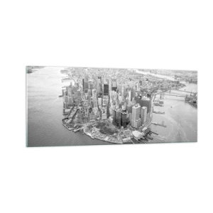 Quadro su vetro - Come non amarla? - 100x40 cm