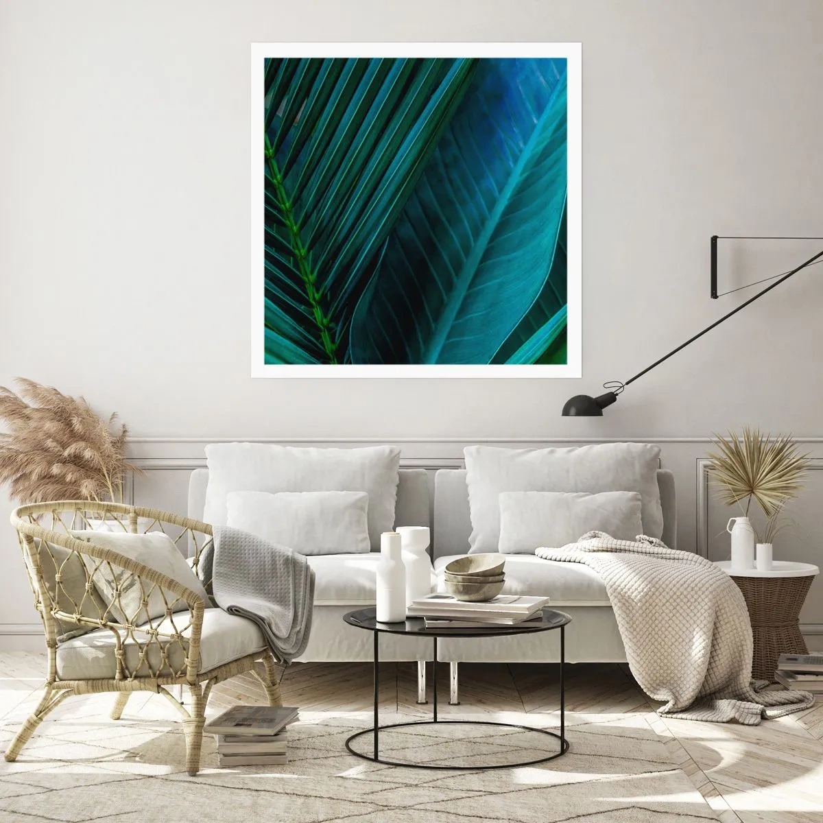 Poster - Anatomia del verde - 60x60 cm