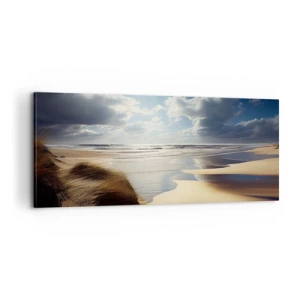 Quadro su tela - Stampe su Tela - Spiaggia incontaminata - 100x40 cm