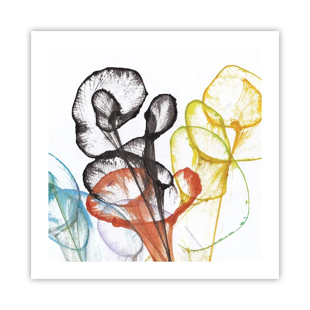 Poster - Fiori con l'anima - 50x50 cm